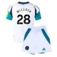 Echipament fotbal Newcastle United Joe Willock #28 Tricou Treilea 2024-25 pentru copii maneca scurta (+ Pantaloni scurti)